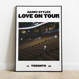 Harry Styles Love On Tour '22 Toronto Night 2 Poster Poster 12x18